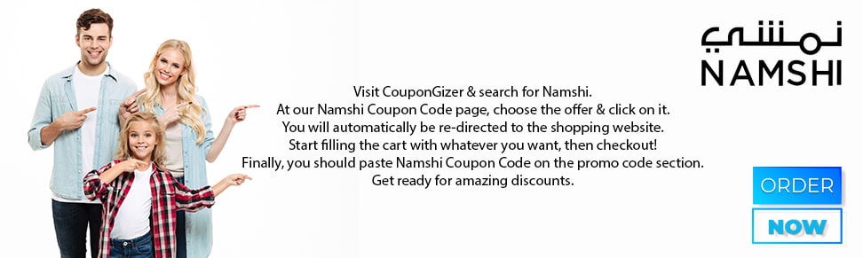 Namshi discount code uae