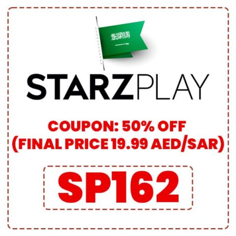 STARZ PLAY Coupon code KSA