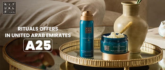 Rituals offers in the United Arab Emirates
