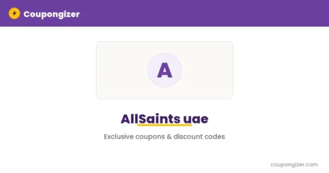AllSaints uae Coupon Code