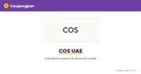 COS UAE Coupon Code