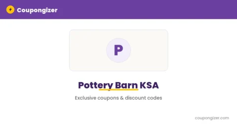 Pottery Barn KSA Coupon Code