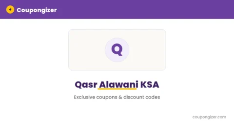 Qasr Alawani KSA Coupon Code