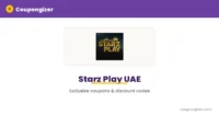 Starz Play UAE Coupon Code