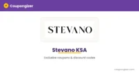 Stevano KSA Coupon Code