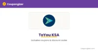 ToYou Saudi Arabia Coupon Code