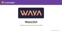 WAYA KSA Coupon Code