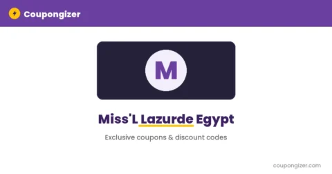 Miss L Lazurde Egypt Coupon Code