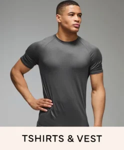 Man in a grey T-shirt, T-shirts and vests category – 6th Street Discount Code