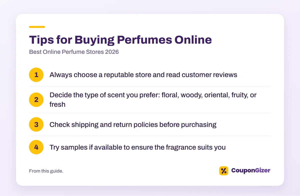 🛍️ Best Online Perfume Stores 2026 | Authentic Fragrances & Discounts 2 Tips for Buying Perfumes Online – Best Online Perfume Stores 2026