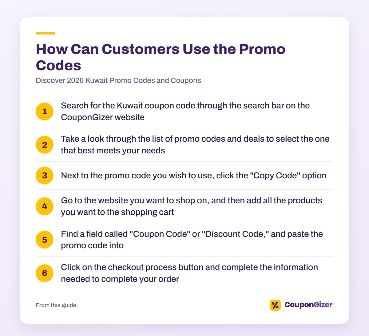 Discover 2026 Kuwait Promo Codes and Coupons 3 How Can Customers Use the Promo Codes – Discover 2026 Kuwait Promo Codes and Coupons
