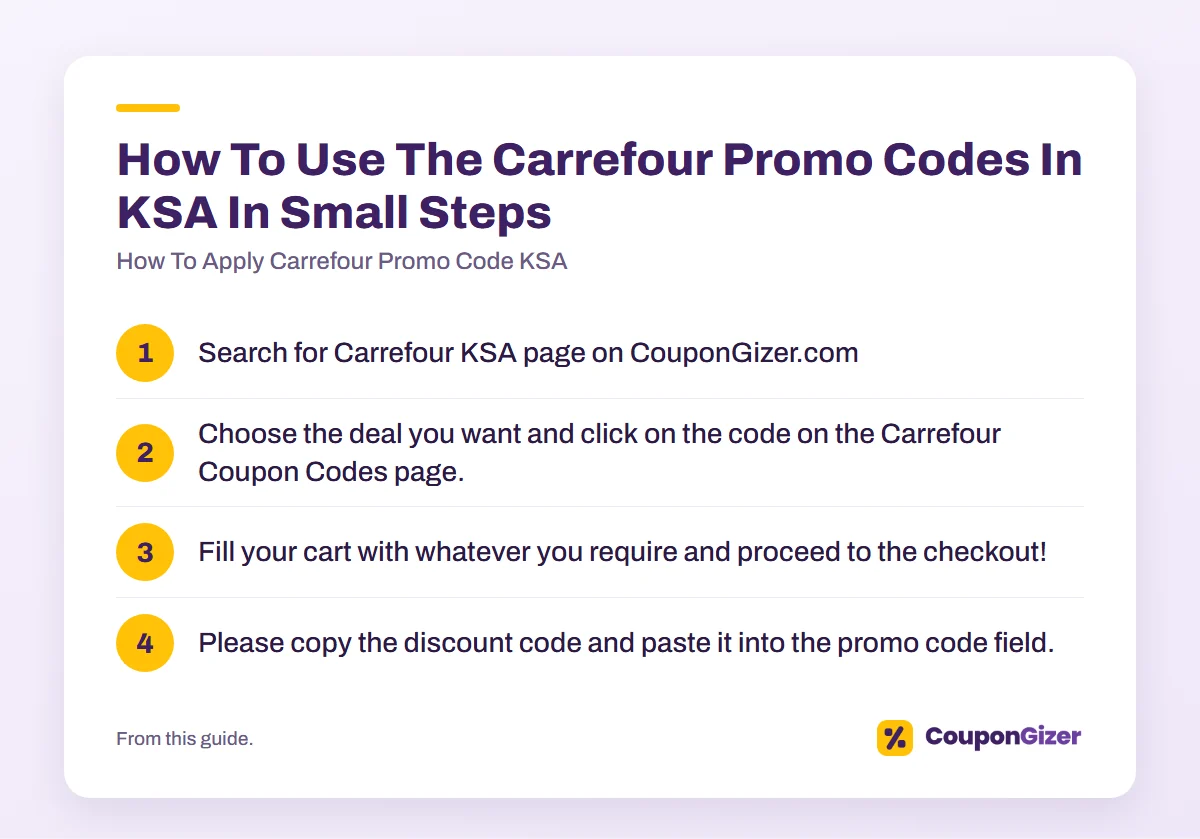How To Apply Carrefour Promo Code KSA 3 How To Use The Carrefour Promo Codes In KSA In Small Steps – How To Apply Carrefour Promo Code KSA
