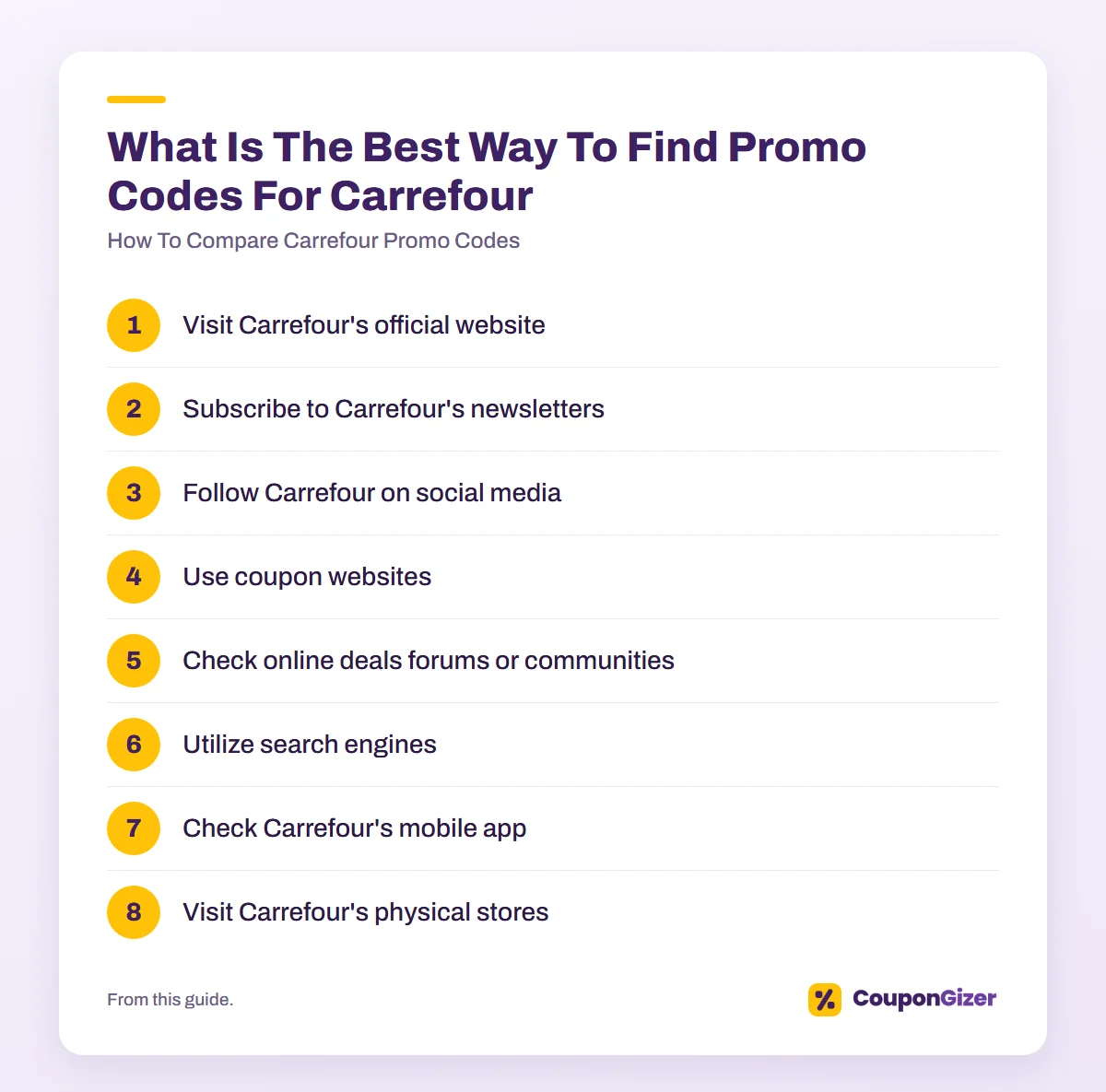 How To Compare Carrefour Promo Codes | Coupongizer 4 What Is The Best Way To Find Promo Codes For Carrefour – How To Compare Carrefour Promo Codes