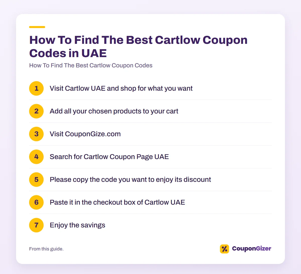How To Find The Best Cartlow Coupon Codes 2026 3 How To Find The Best Cartlow Coupon Codes in UAE – How To Find The Best Cartlow Coupon Codes