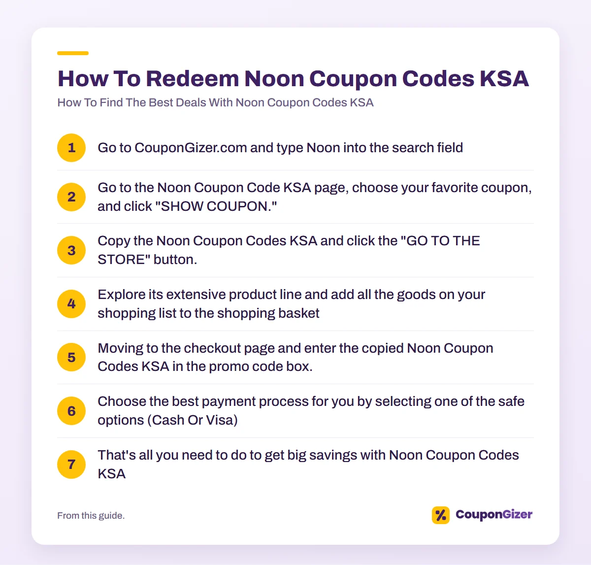How To Find The Best Deals With Noon Coupon Codes KSA 3 How To Redeem Noon Coupon Codes KSA – How To Find The Best Deals With Noon Coupon Codes KSA