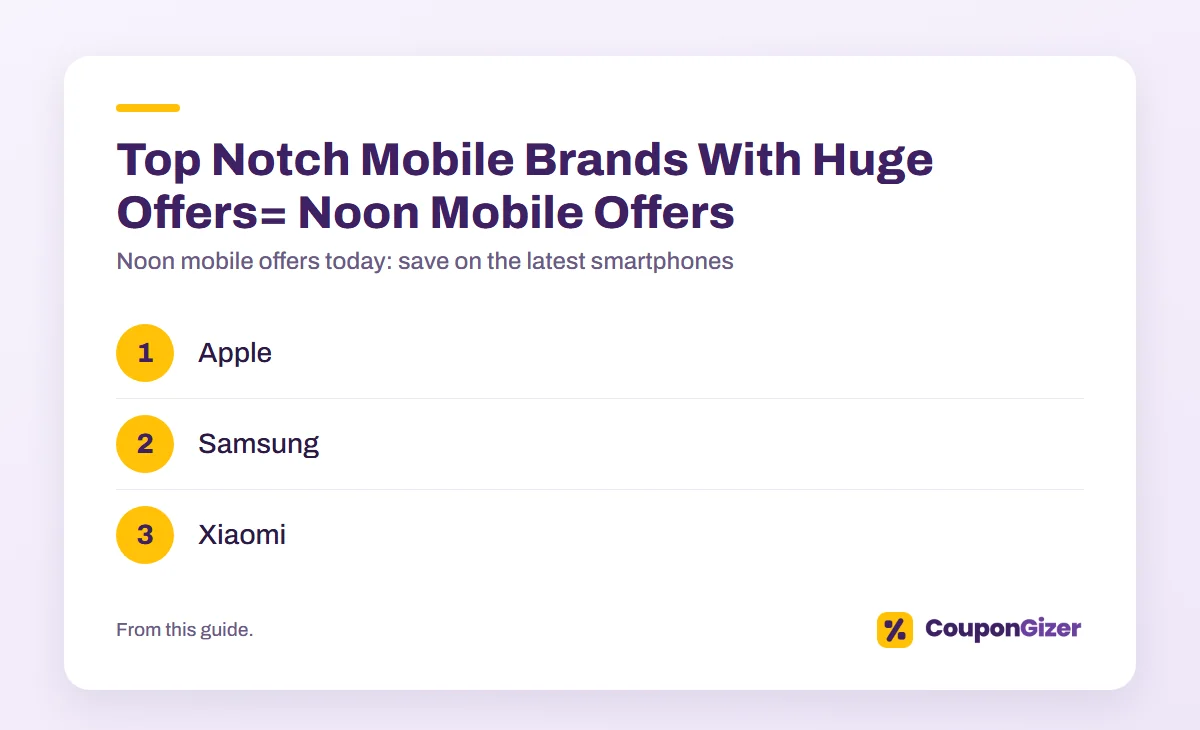Noon mobile offers today: save on the latest smartphones 3 Top Notch Mobile Brands With Huge Offers= Noon Mobile Offers: Noon mobile offers today: save on the latest smartphones