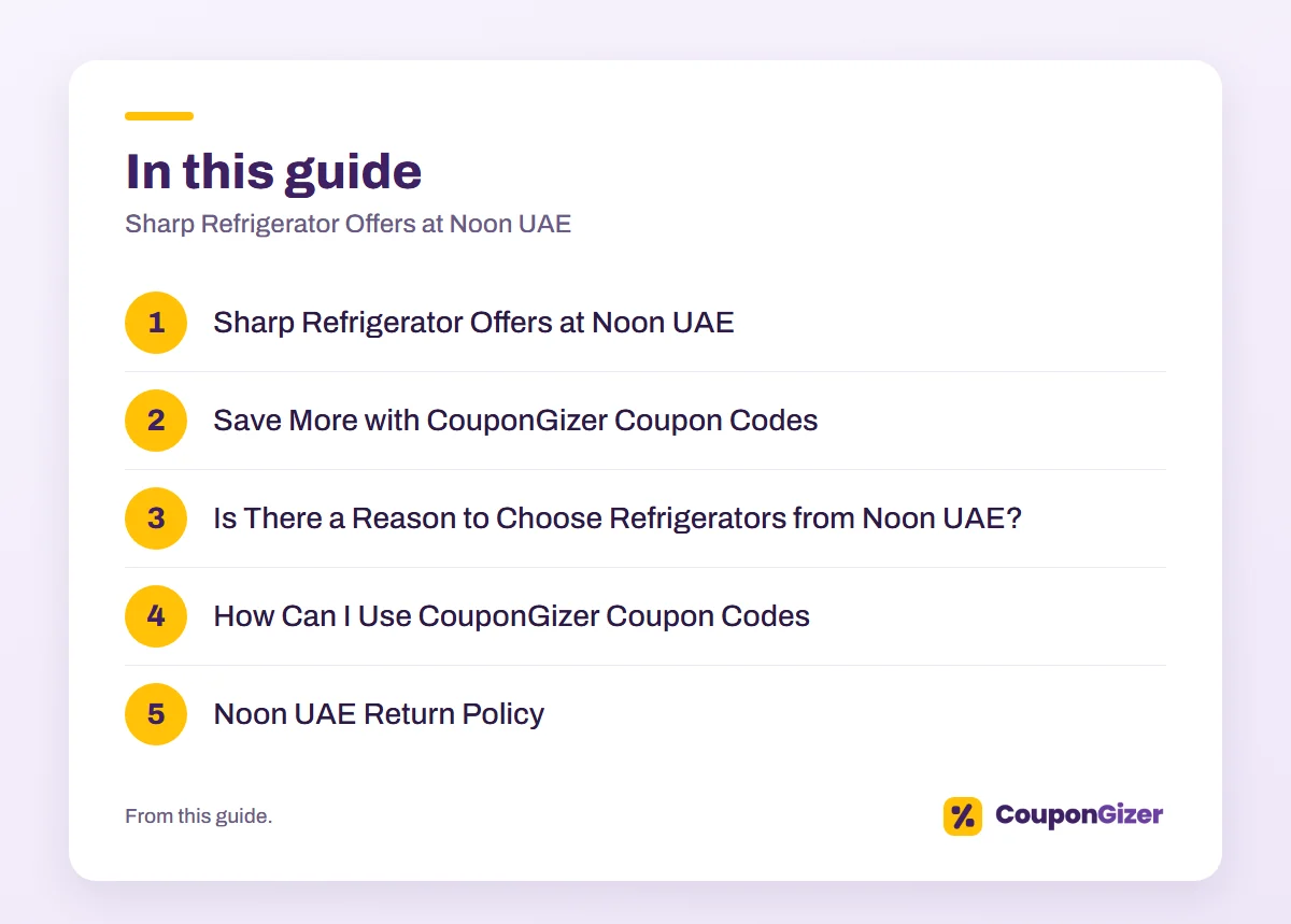 Sharp Refrigerator Offers at Noon UAE 3 In this guide – Sharp Refrigerator Offers at Noon UAE