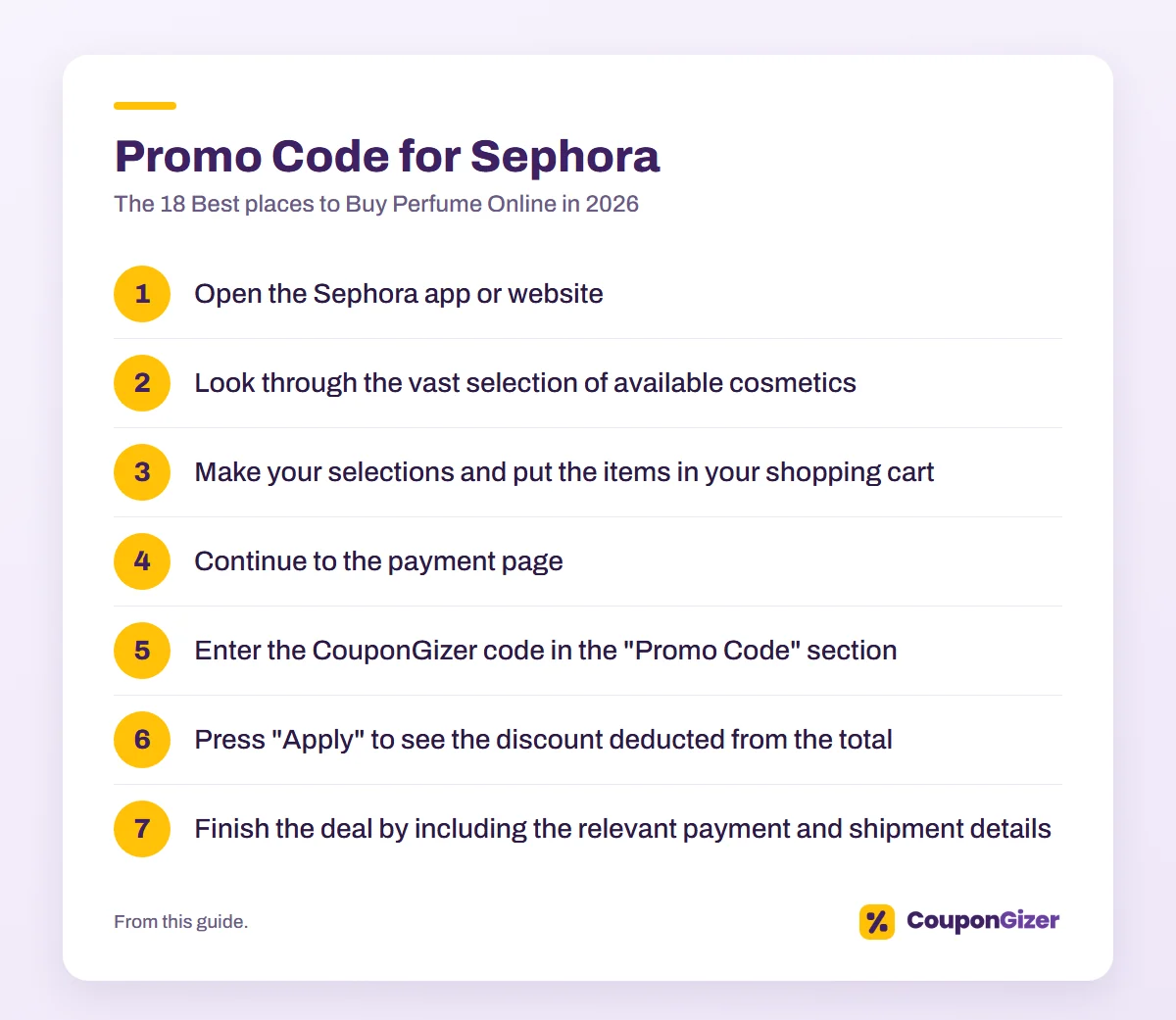 The 18 Best places to Buy Perfume Online in 2023 3 Promo Code for Sephora: The 18 Best places to Buy Perfume Online