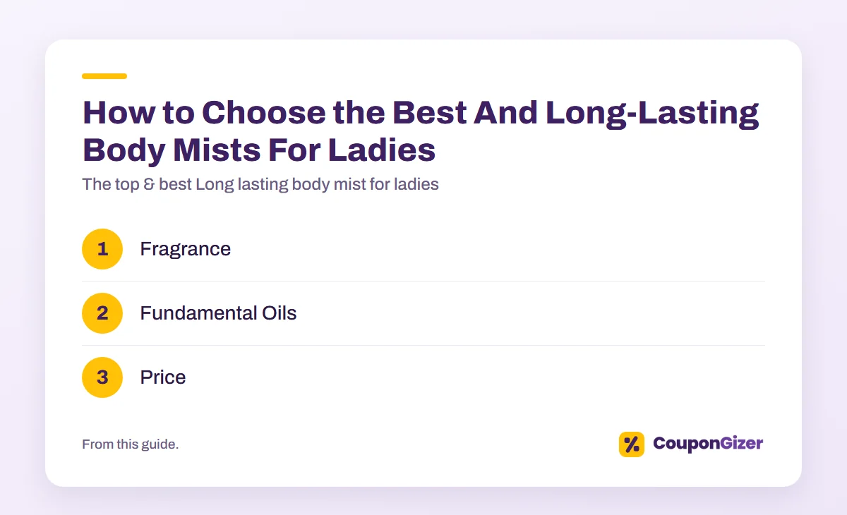The top & best Long lasting body mist for ladies 3 How to Choose the Best And Long-Lasting Body Mists For Ladies – The top & best Long lasting body mist for ladies