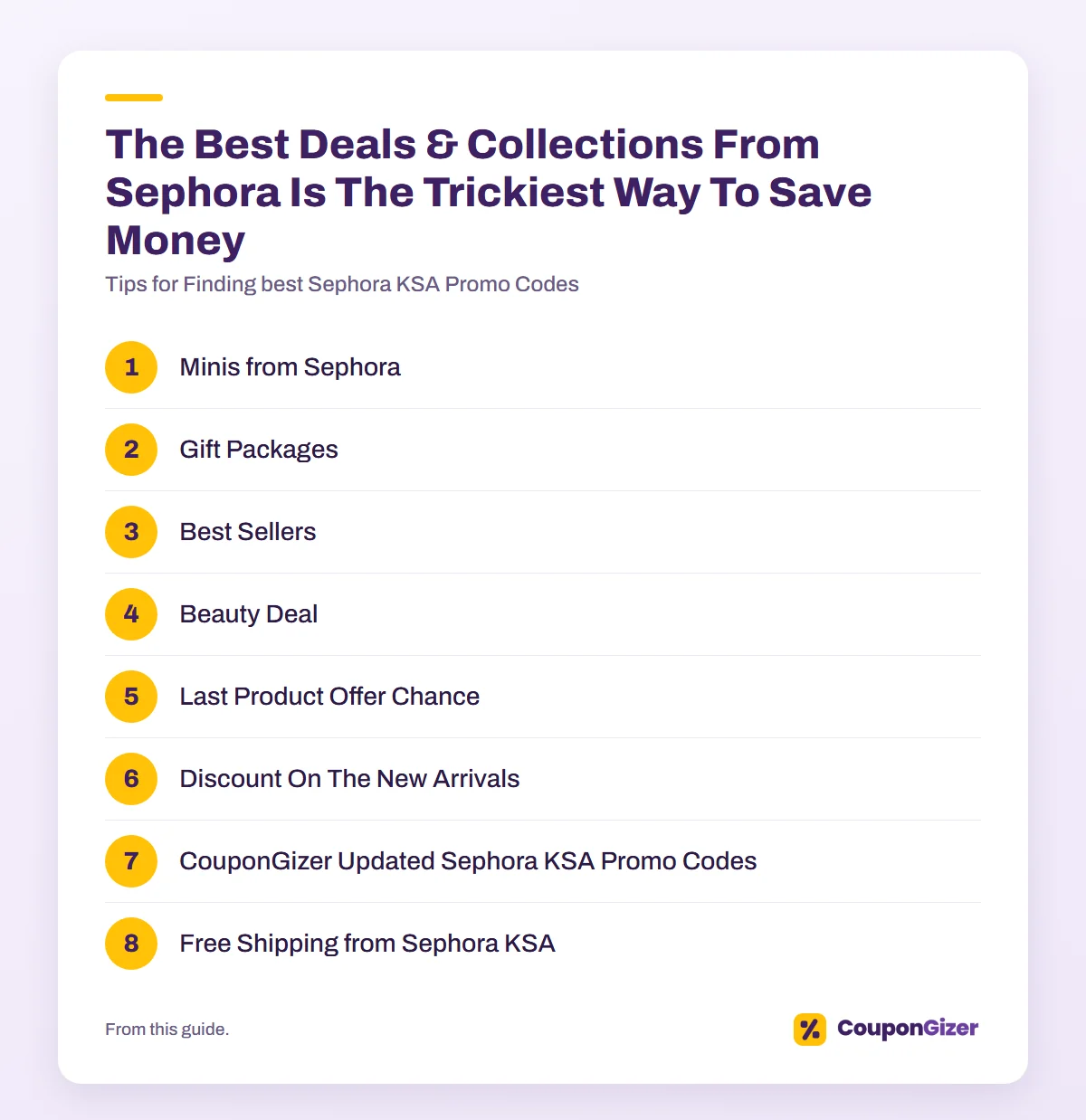 Tips for Finding best Sephora KSA Promo Codes 4 The Best Deals & Collections From Sephora Is The Trickiest Way To Save Money: Tips for Finding best Sephora KSA Promo Codes