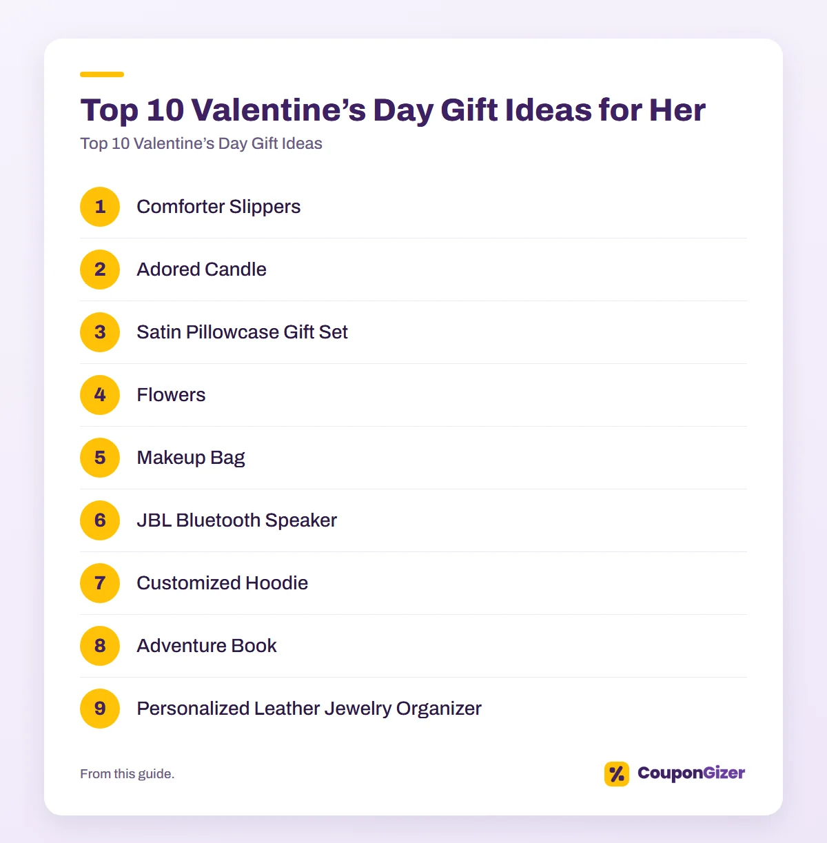 Top 10 Valentine’s Day Gift Ideas 3 Top 10 Valentine’s Day Gift Ideas for Her: Top 10 Valentine’s Day Gift Ideas