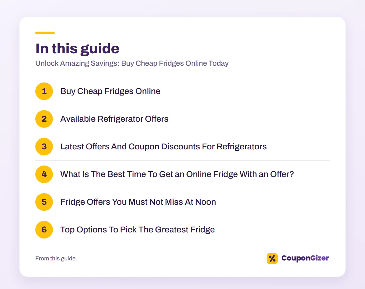 Unlock Amazing Savings: Buy Cheap Fridges Online Today! 3 In this guide – Unlock Amazing Savings: Buy Cheap Fridges Online Today