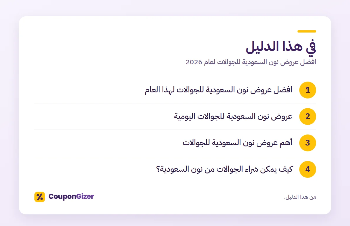 افضل عروض نون السعودية للجوالات لعام 2026 3 في هذا الدليل – افضل عروض نون السعودية للجوالات لعام 2026